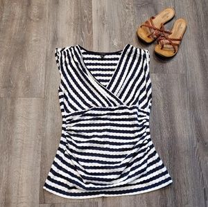 Ann Taylor Striped Shirt